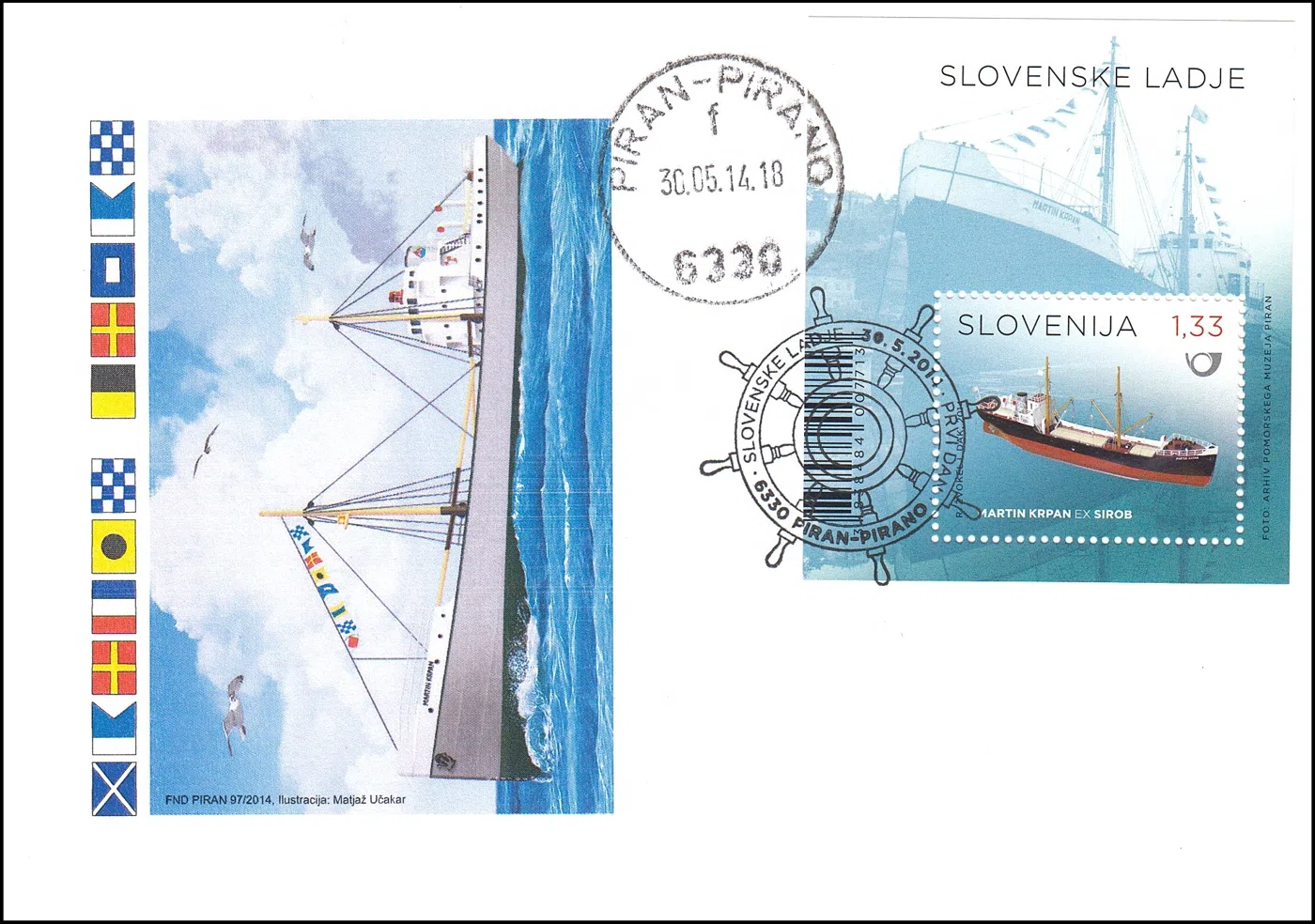 SLOVENSKE LADJE - MARTIN KRPAN PRVI DAN
